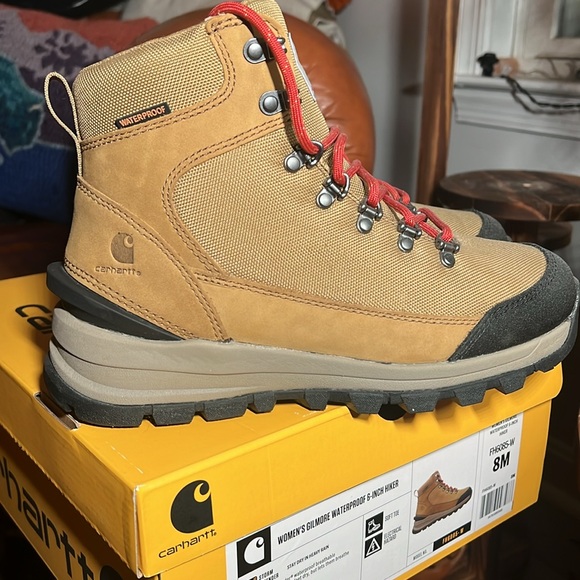 Carhartt women’s Gilmore waterproof 6 inch hiker boot 8M - Picture 6 of 12